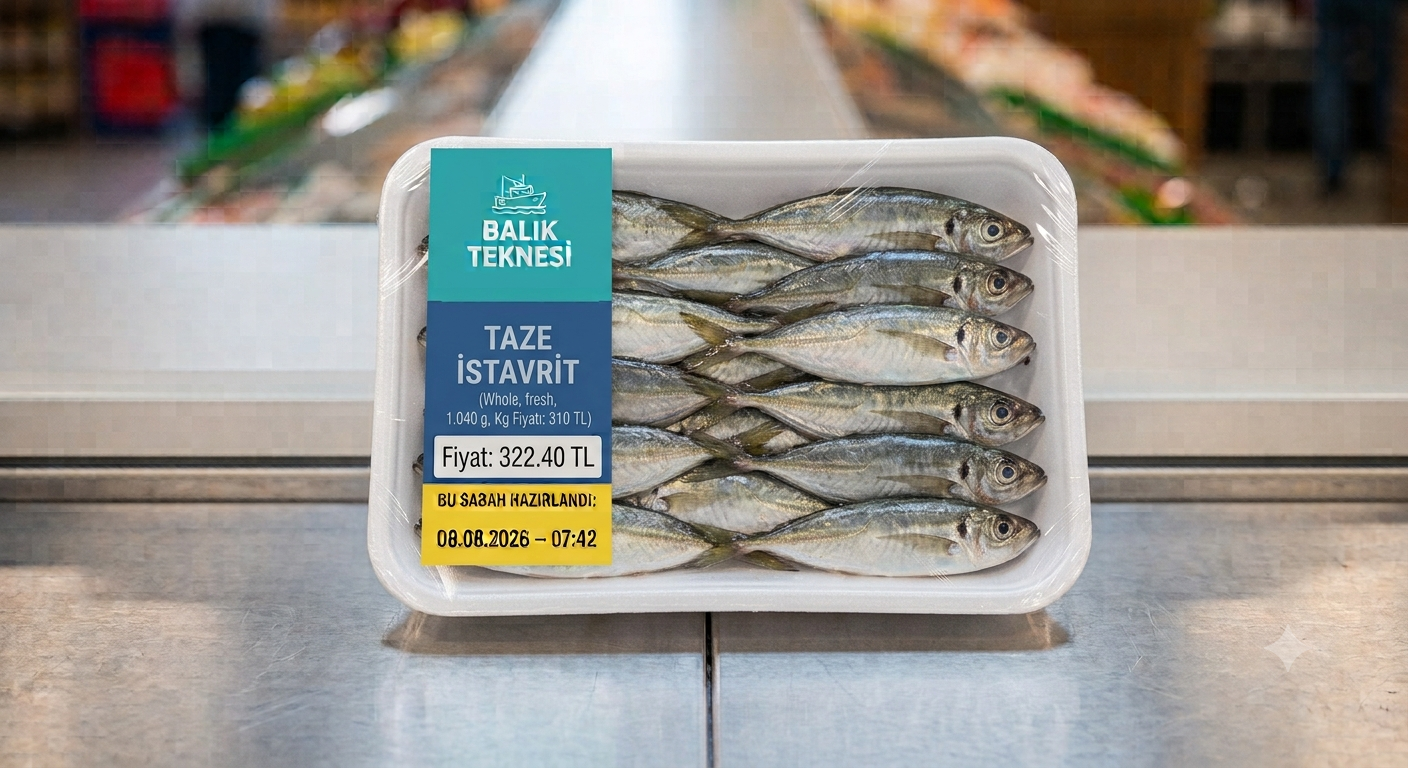 İstavrit — Taze / bütün