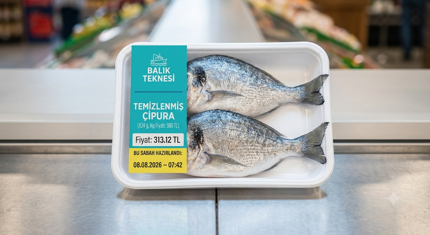 Çipura — Temizlenmiş