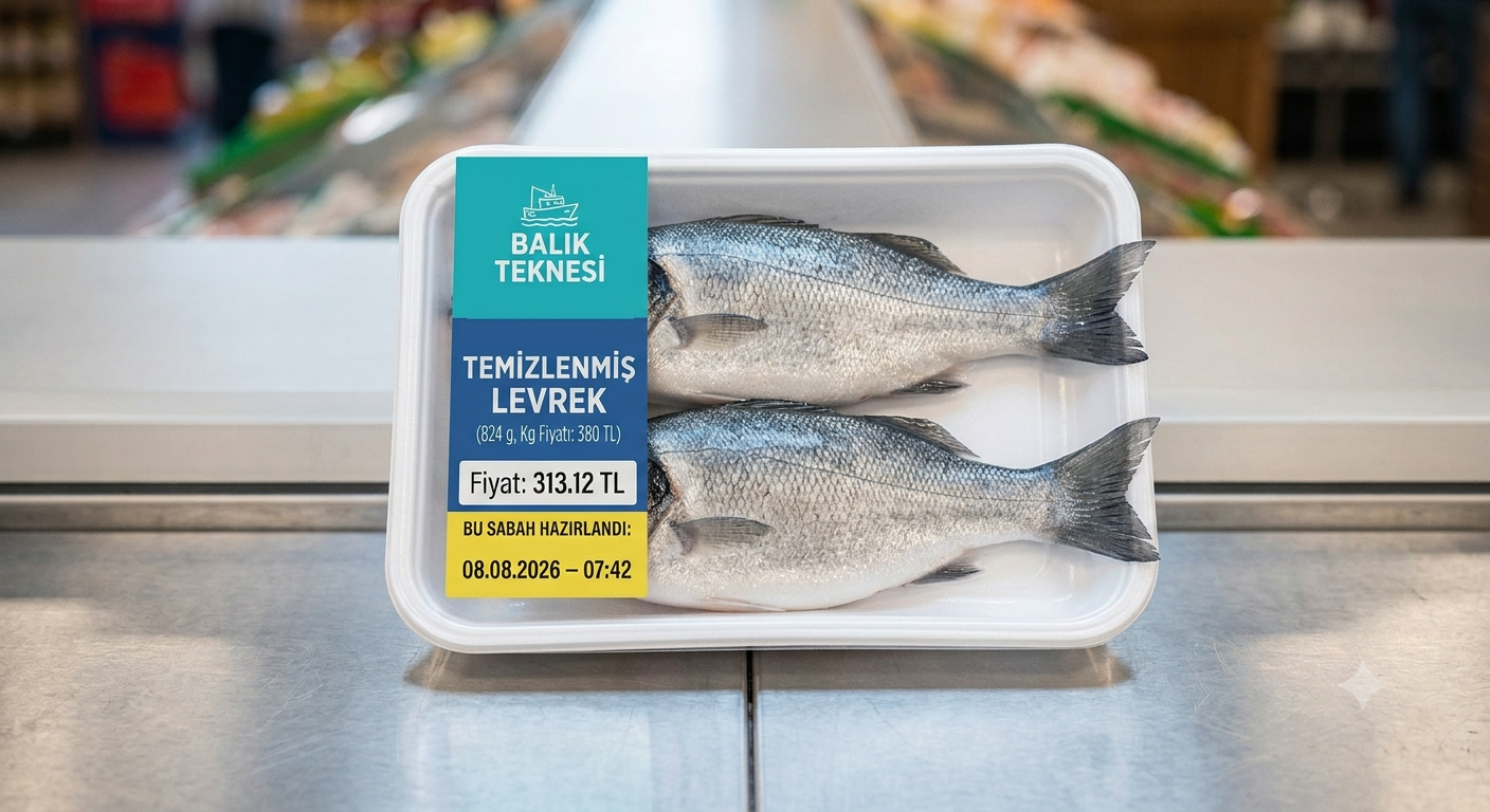 Levrek — Temizlenmiş